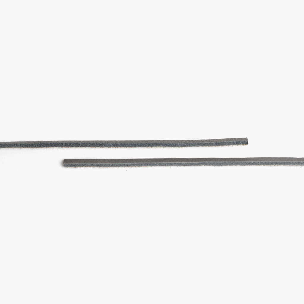 Leather Laces | Smoke Grey - Image 2