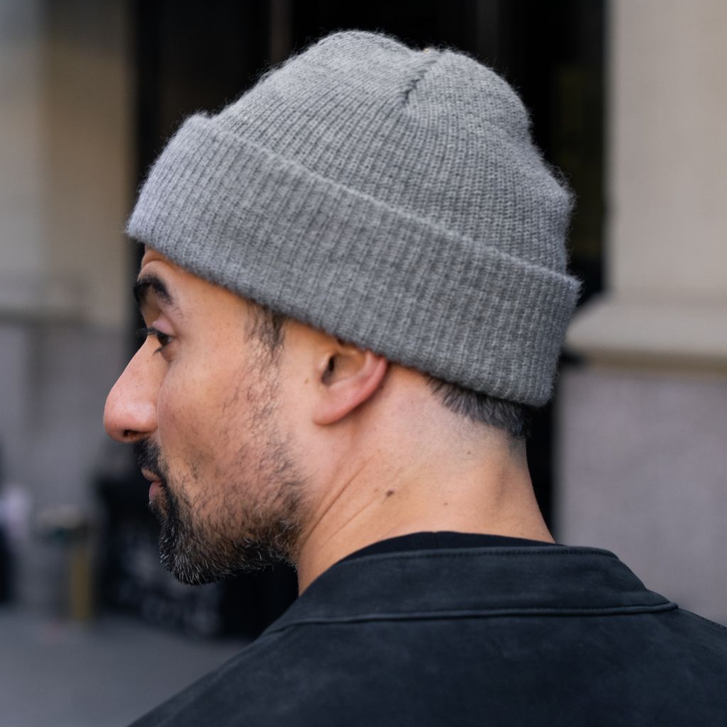 Men's Beanie | Heather Grey - Image 5
