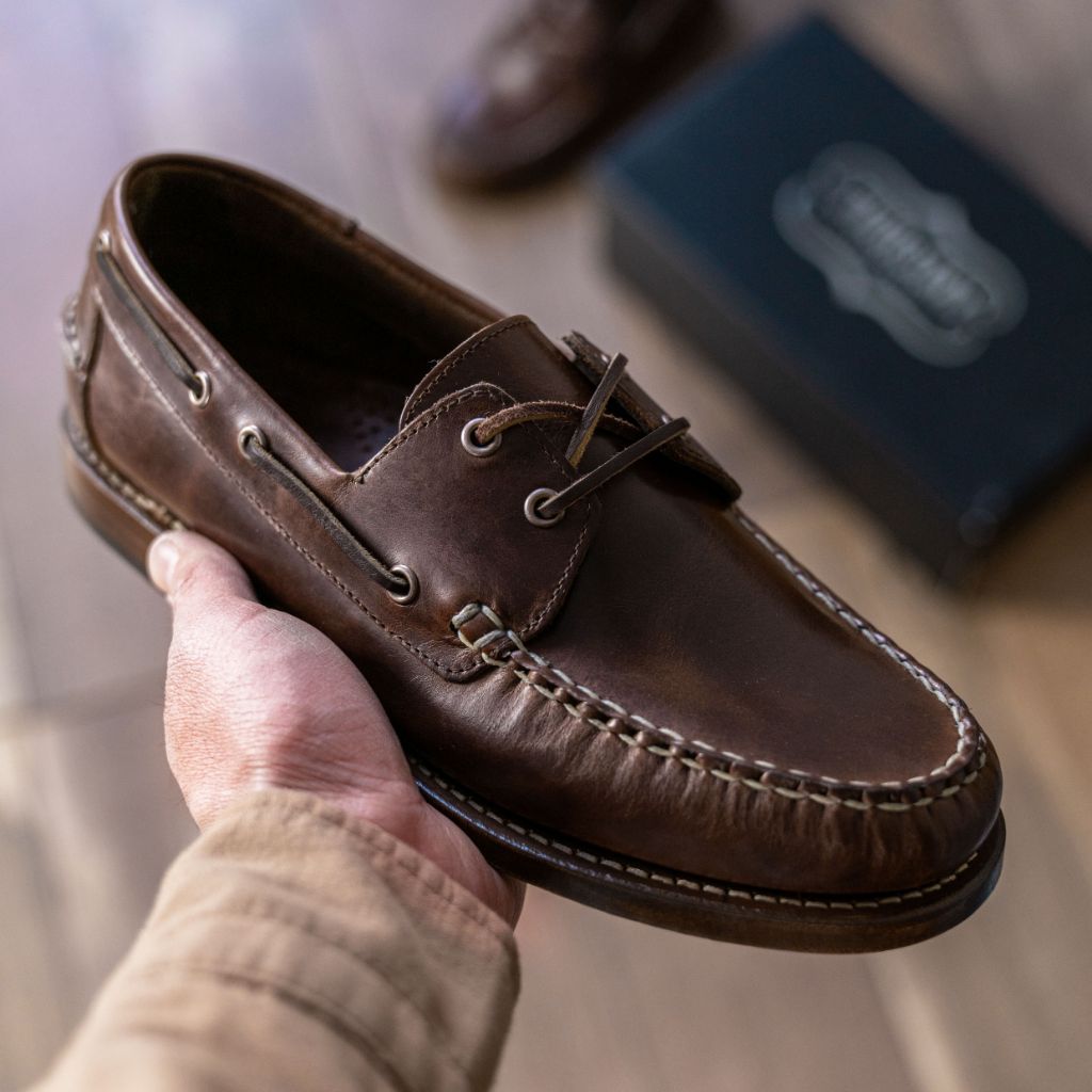 Handsewn Loafer | Chocolate - Image 7
