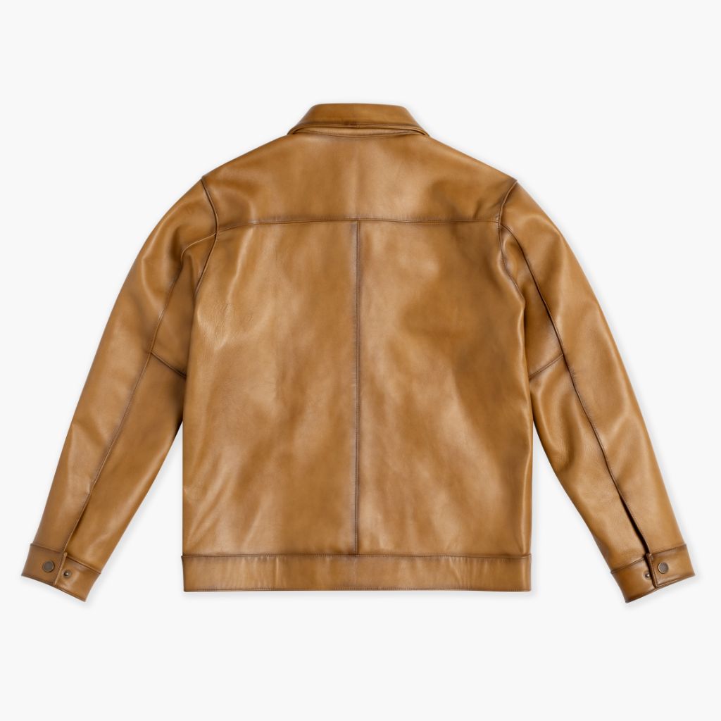 Keanu Jacket | Golden Brown - Image 6