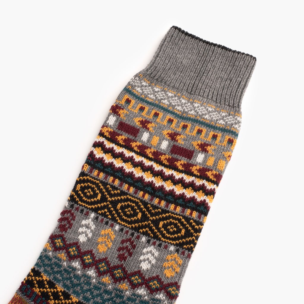 Men's Giza Sock | Grey - Image 2