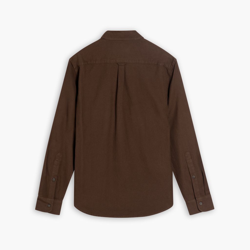 Solid Shirt | Brown - Image 2
