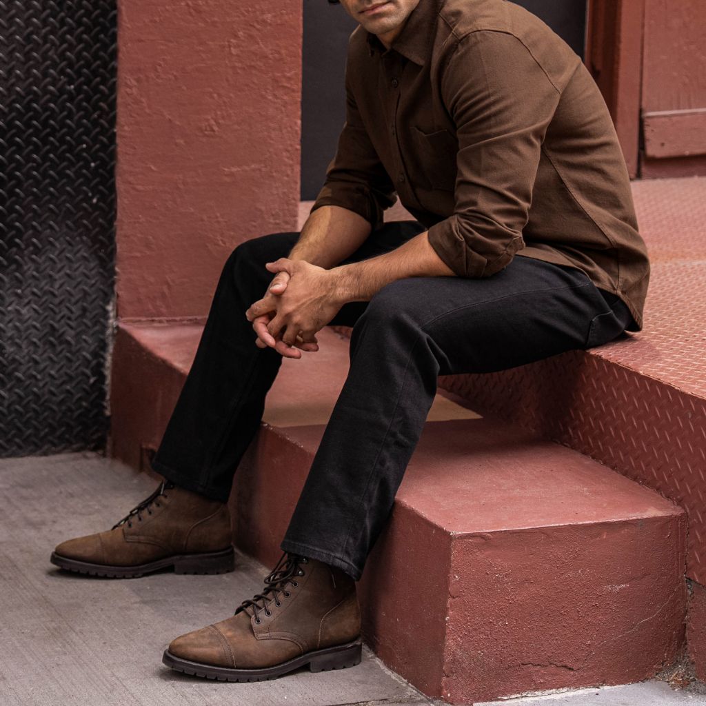 Solid Shirt | Brown - Image 8