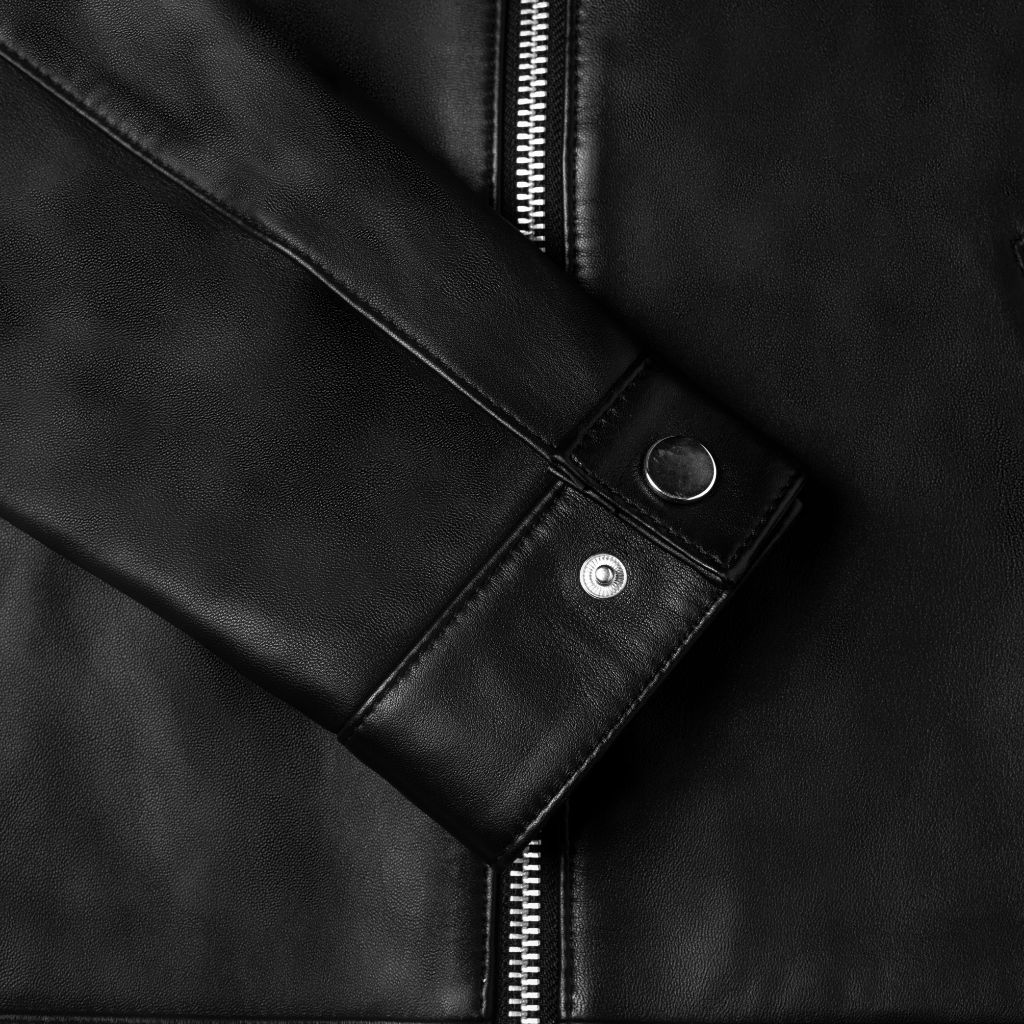 Racer Jacket | Black - Image 8