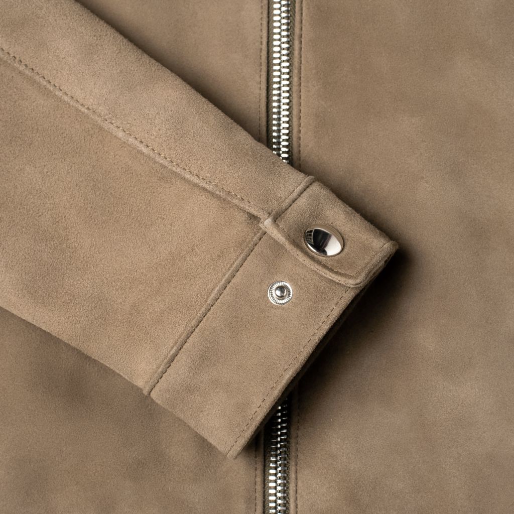 Racer Jacket | Taupe - Image 8