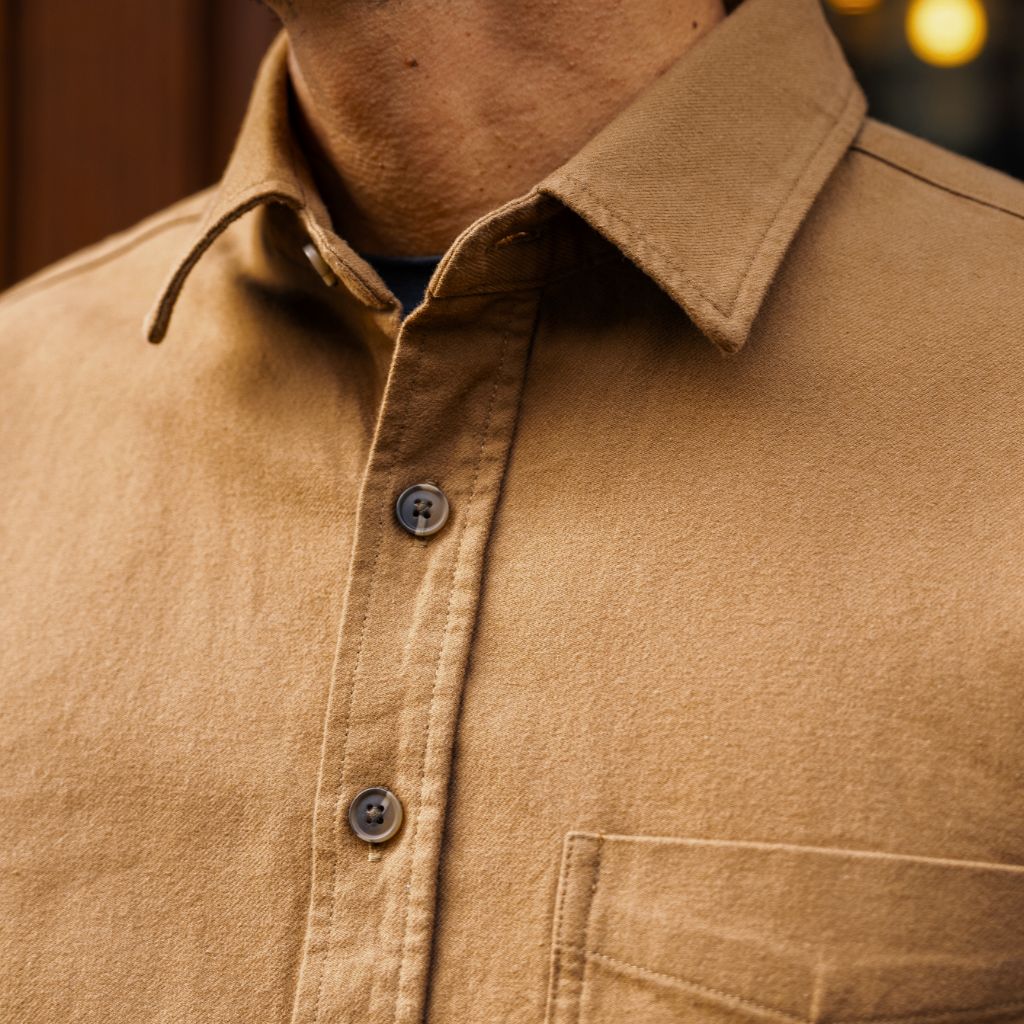 Solid Shirt | Coyote - Image 7