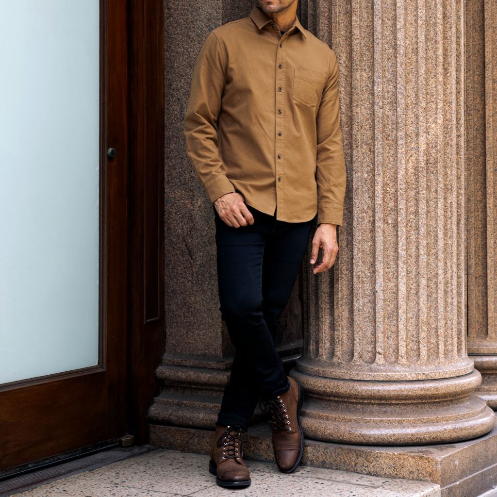 Solid Shirt | Coyote - Image 8