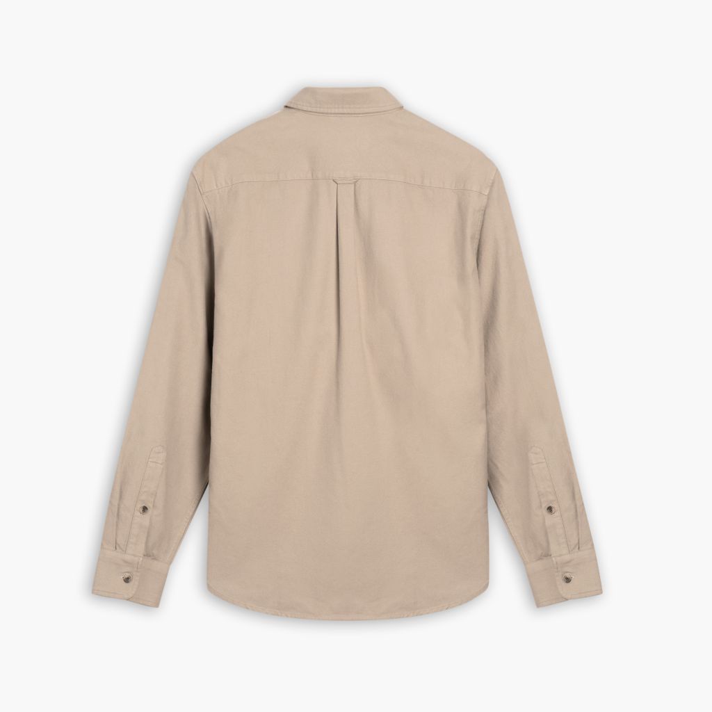 Solid Shirt | Taupe - Image 2