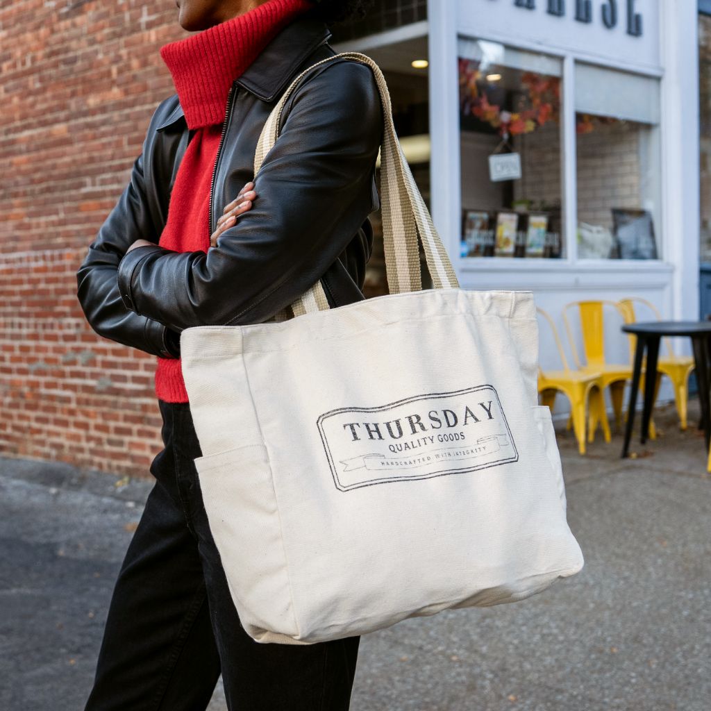 Canvas Shopper | Natural - Image 5