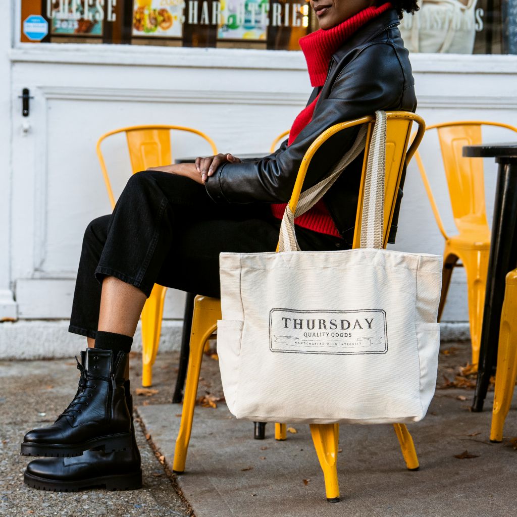 Canvas Shopper | Natural - Image 7