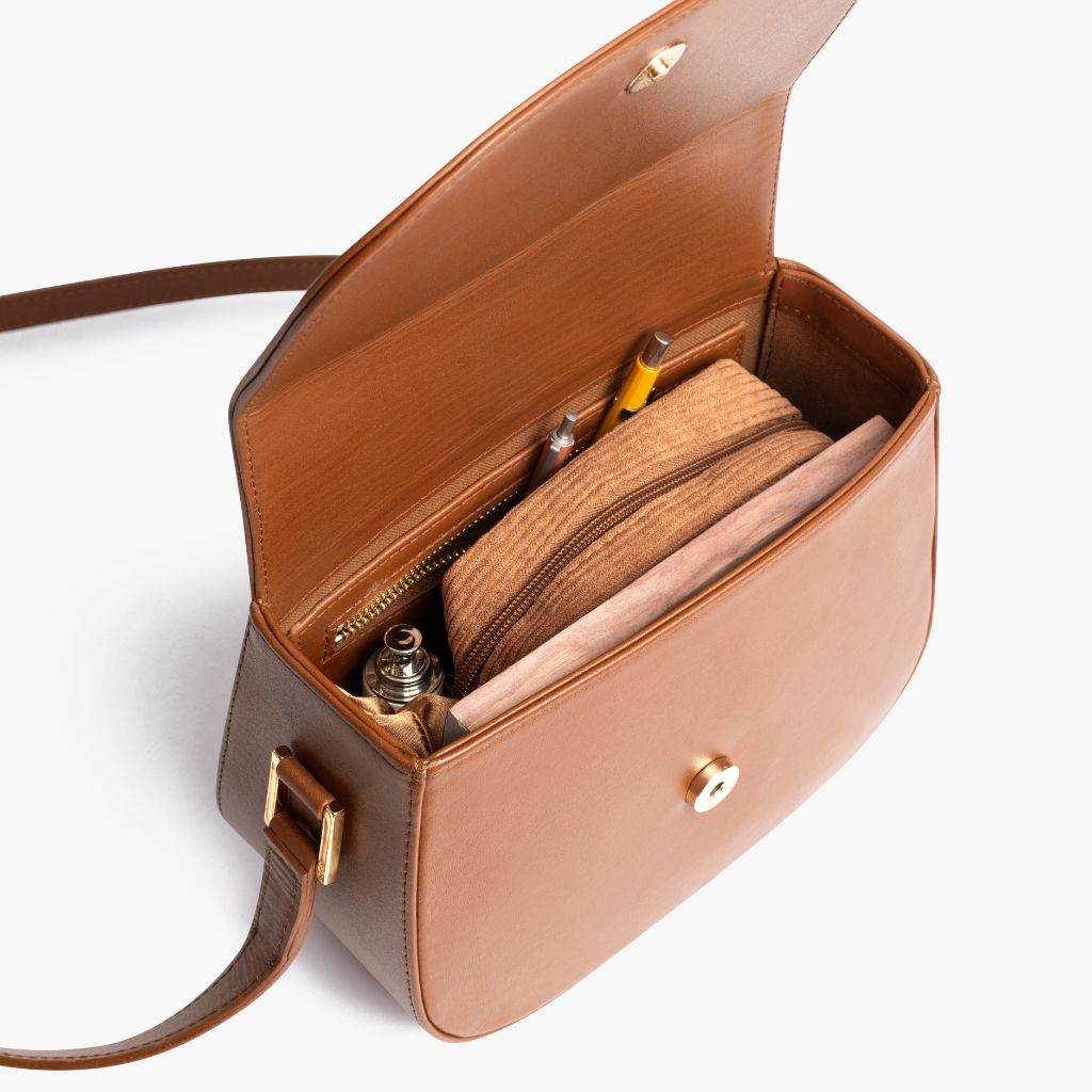 Crossbody Bag | Saddle - Image 2