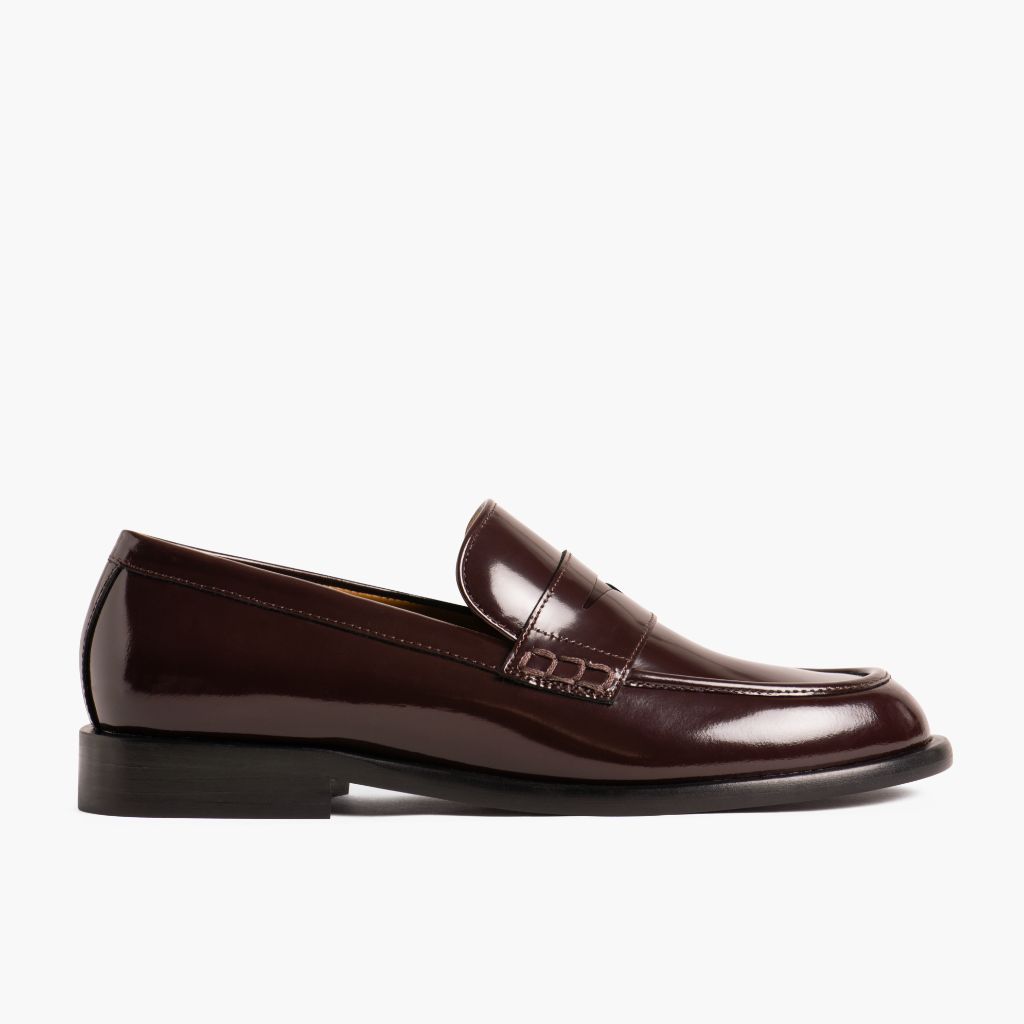 Dress Penny | Burgundy - Image 2