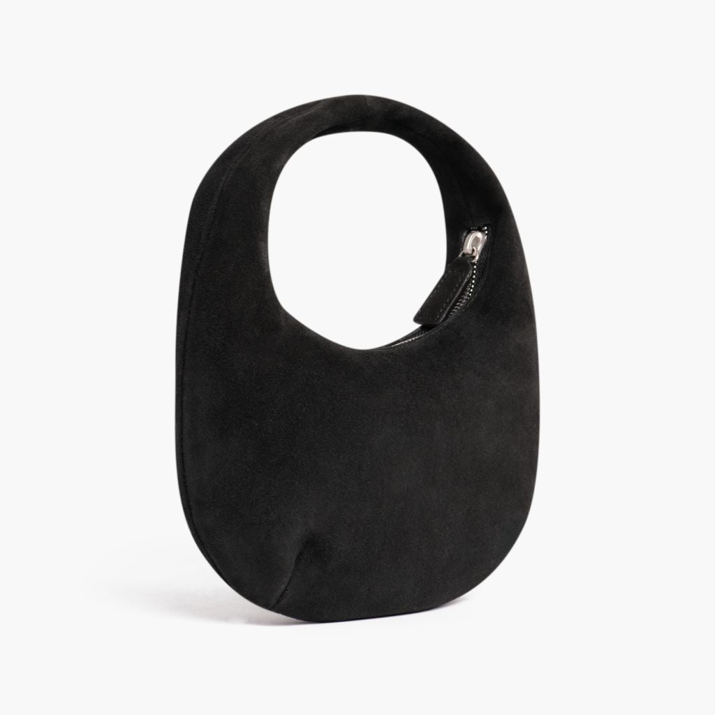 Mini Crescent | Black Suede - Image 2