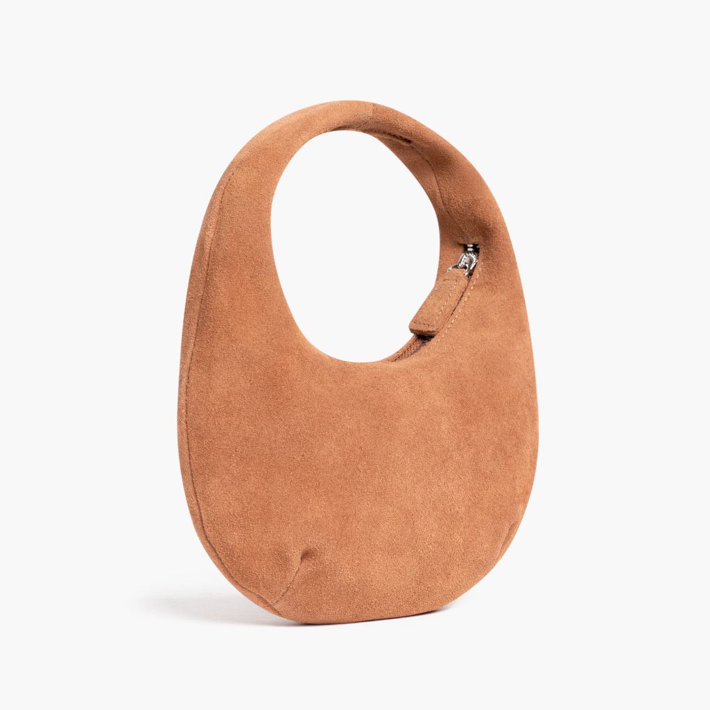Mini Crescent | Tan Suede - Image 2