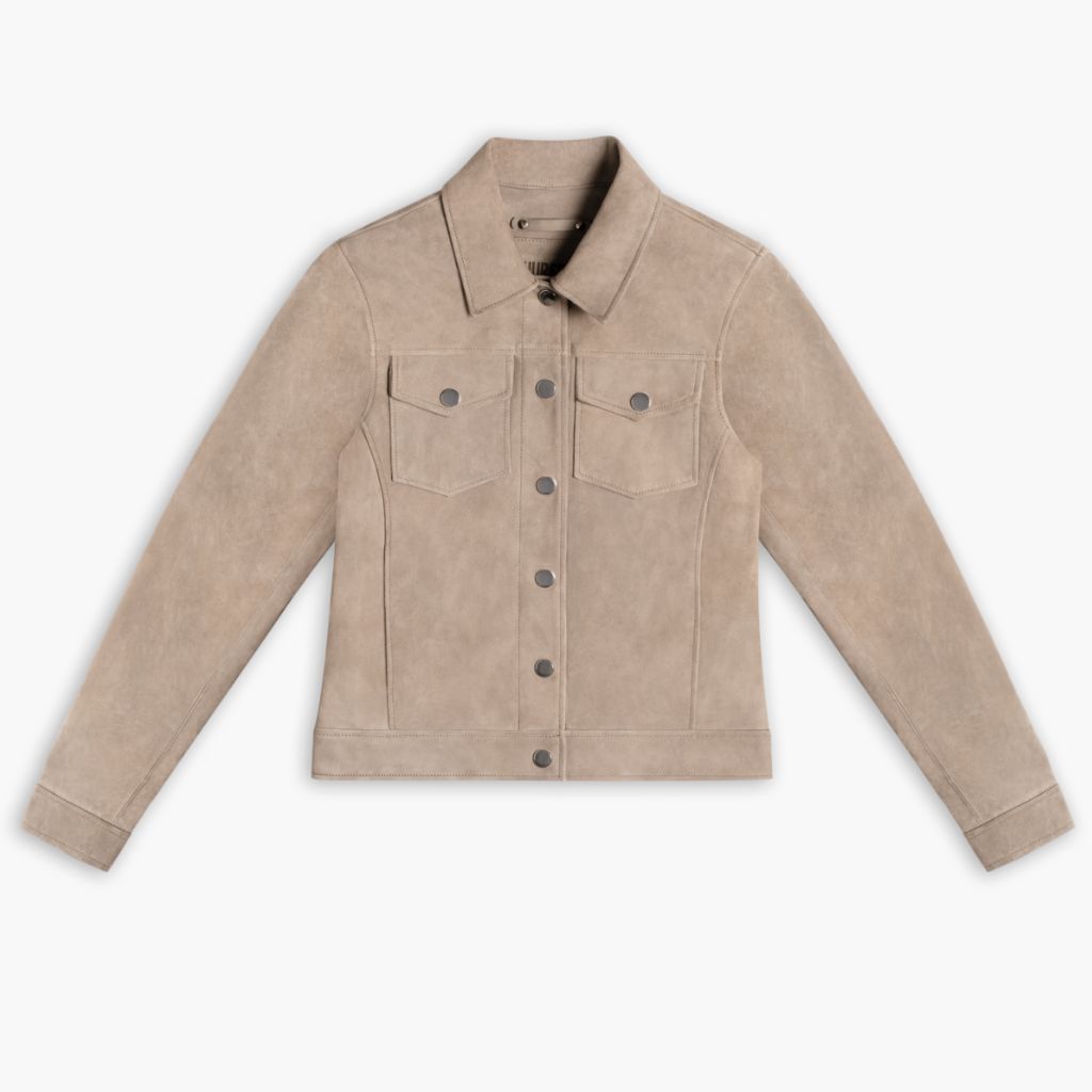 Suede Western Jacket | Taupe - Image 4
