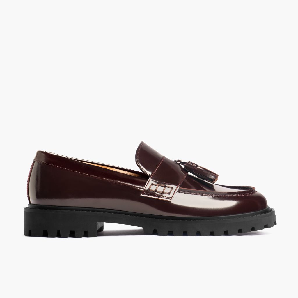 Tassel Penny | Burgundy - Image 2