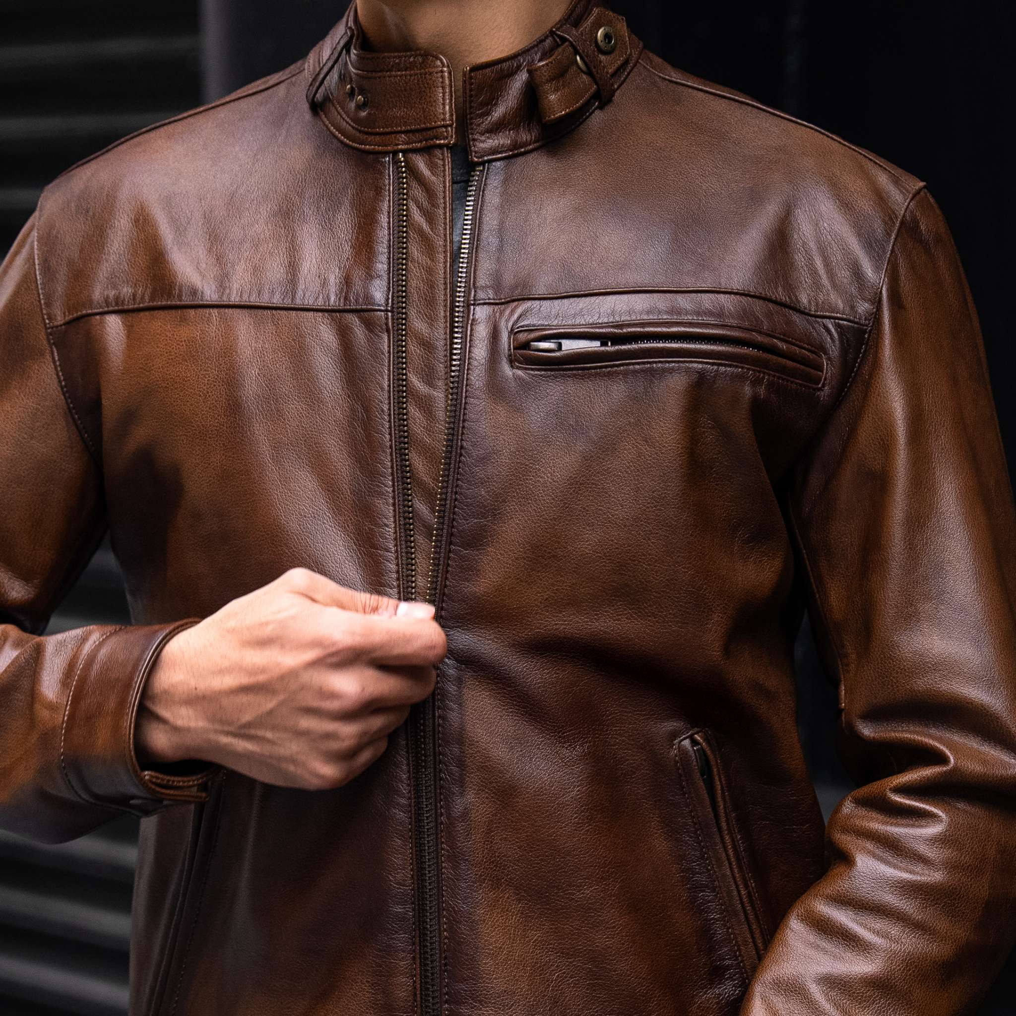 Roadster Jacket | Bourbon - Image 2